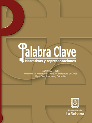 					Ver Vol. 14 Núm. 2 (2011): Narrativas y representaciones
				